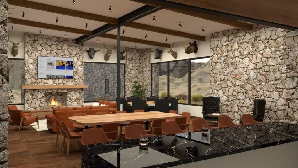 Rancho El Yunque Lodge Interior 1