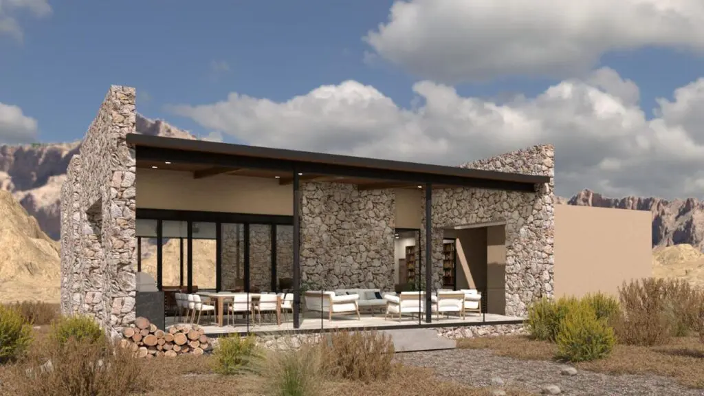 Rancho El Yunque Lodge Rear